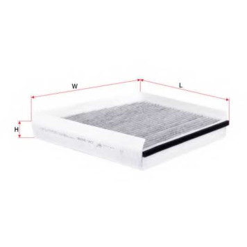 Фильтр салонный SAKURA Automotive CAC-26050