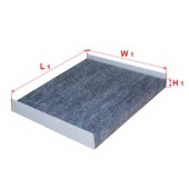 Фильтр салонный SAKURA Automotive CAC-28310