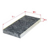 Фильтр салонный SAKURA Automotive CAC-6516