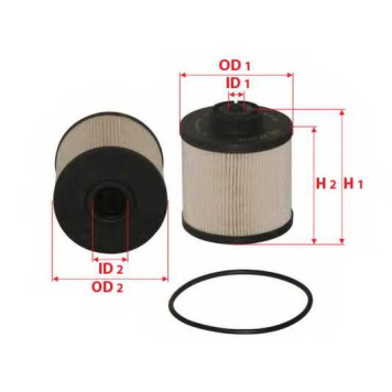 Фильтр топливный SAKURA Automotive EF-2636