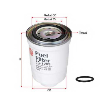 Фильтр топливный SAKURA Automotive FC-1203