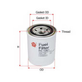 Фильтр топливный SAKURA Automotive FC-1301