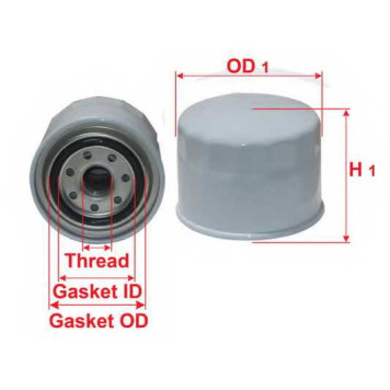 Фильтр топливный SAKURA Automotive FC-13190