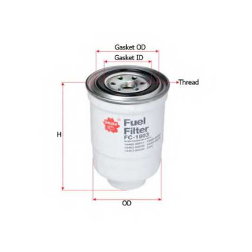 Фильтр топливный SAKURA Automotive FC-1803