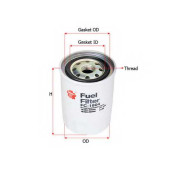 Фильтр топливный SAKURA Automotive FC-1804