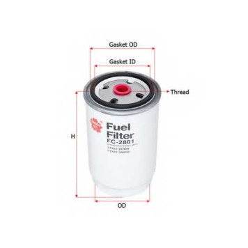 Фильтр топливный SAKURA Automotive FC-2801