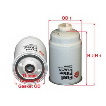 Фильтр топливный SAKURA Automotive FC-5715