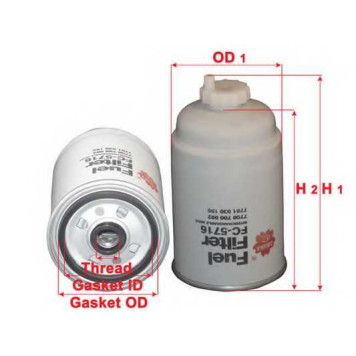 Фильтр топливный SAKURA Automotive FC-5716