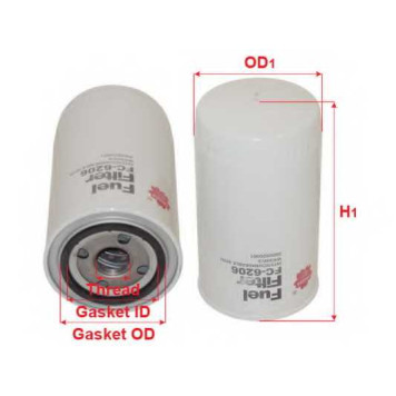 Фильтр топливный SAKURA Automotive FC-6206