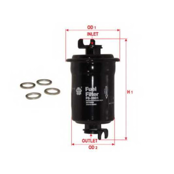 Фильтр топливный SAKURA Automotive FS-2801