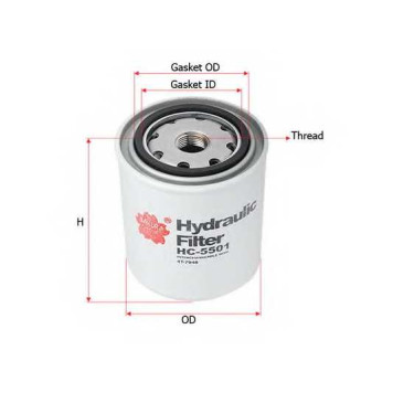 Фильтр гидравлической системы привода SAKURA Automotive HC-5501