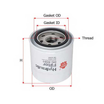 Фильтр гидравлической системы привода SAKURA Automotive HC-8501