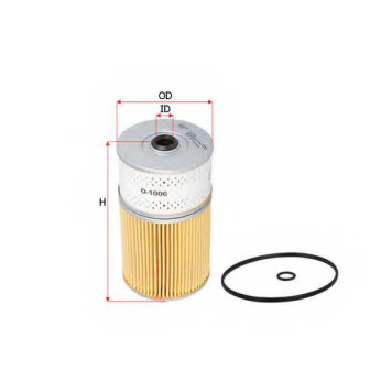 Фильтр масляный SAKURA Automotive O-1006