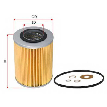 Фильтр масляный SAKURA Automotive O-1808