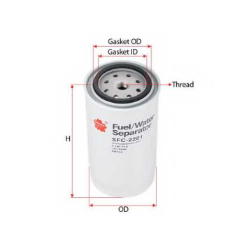 Фильтр топливный SAKURA Automotive SFC-2201