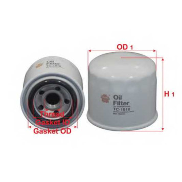 Фильтр АКПП SAKURA Automotive TC-1018