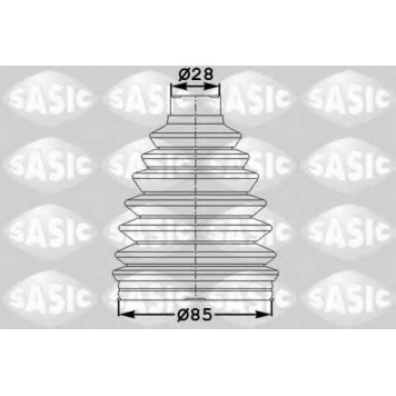 Комплект пылника приводного вала SASIC 1904040