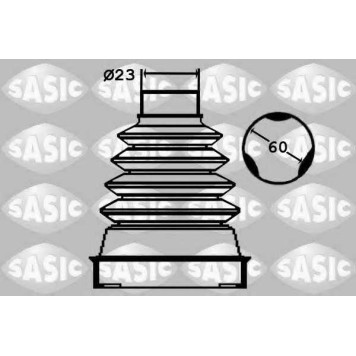 Комплект пылника приводного вала SASIC 1904042