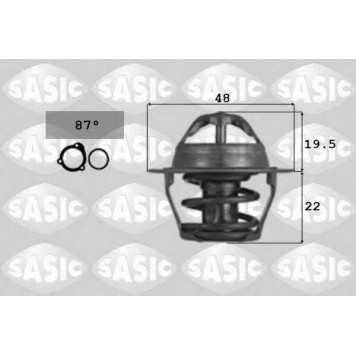 Термостат охлаждающей жидкости SASIC 3306012