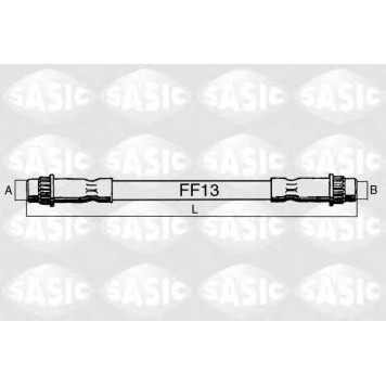 Тормозной шланг SASIC SBH4162