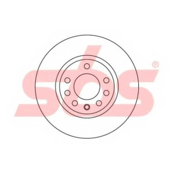 Тормозной диск sbs 1815203660