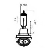 Лампа накаливания 12В 35Вт SCT Germany 202617
