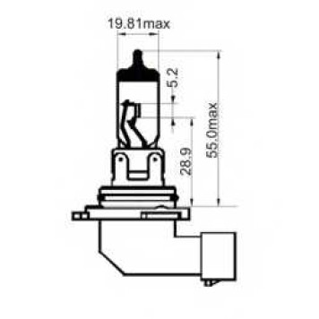 Лампа накаливания 12В 42Вт SCT Germany 202990
