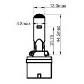 Лампа накаливания 12В 27Вт SCT Germany 203010