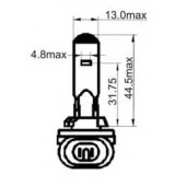 Лампа накаливания 12В 27Вт SCT Germany 203027