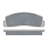 Колодки тормозные дисковые SCT Germany 20660 / SP 179