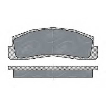 Колодки тормозные дисковые SCT Germany 20660 / SP 179