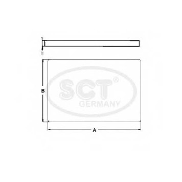 Фильтр салонный SCT Germany SA 1285