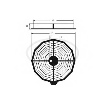 Фильтр воздушный SCT Germany SB 055-2