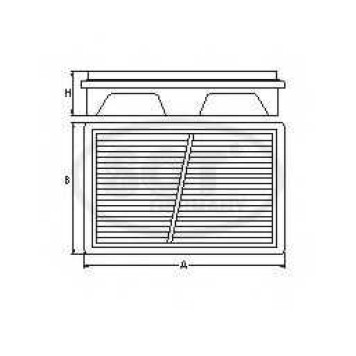 Фильтр воздушный SCT Germany SB 2191-2