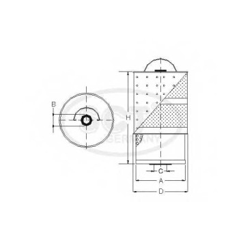 Фильтр масляный SCT Germany SF 502-2