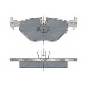 Колодки тормозные дисковые SCT Germany 21691 / SP 184