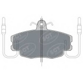 Колодки тормозные дисковые SCT Germany 21463 / SP 189