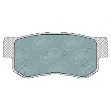 Колодки тормозные дисковые SCT Germany 23543, 23544, 23545 / SP 326