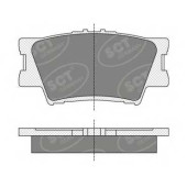 Колодки тормозные дисковые SCT Germany 24338 / SP 336