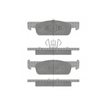 Колодки тормозные дисковые SCT Germany 25728 / SP 663