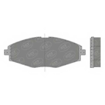 Колодки тормозные дисковые SCT Germany 23241 / SP 666