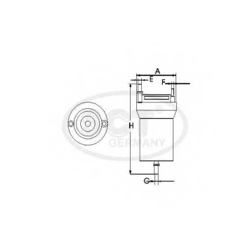 Фильтр топливный SCT Germany ST 326-3