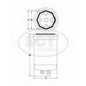 Фильтр топливный SCT Germany ST 6124