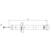 Амортизатор задний для LADA 110, 111, 112 <b>SCT GERMANY Z 2160</b>