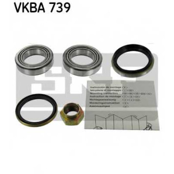 Комплект подшипника ступицы колеса SKF VKBA 739