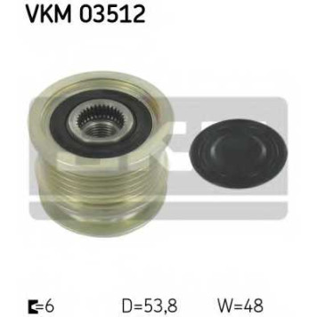 Механизм свободного хода генератора SKF VKM 03512