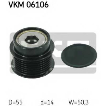 Механизм свободного хода генератора SKF VKM 06106