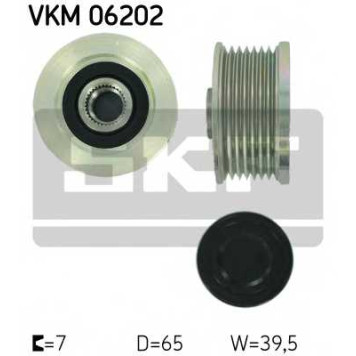 Механизм свободного хода генератора SKF VKM 06202