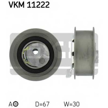 Натяжной ролик ременя ГРМ SKF VKM 11222