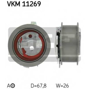 Натяжной ролик ременя ГРМ SKF VKM 11269